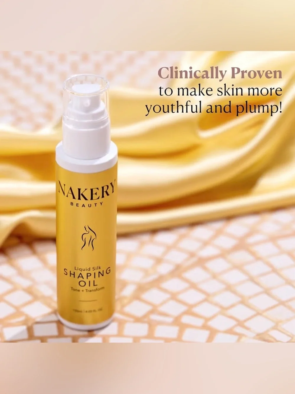 Nakery Liquid Silk Shaping Body 4.05oz